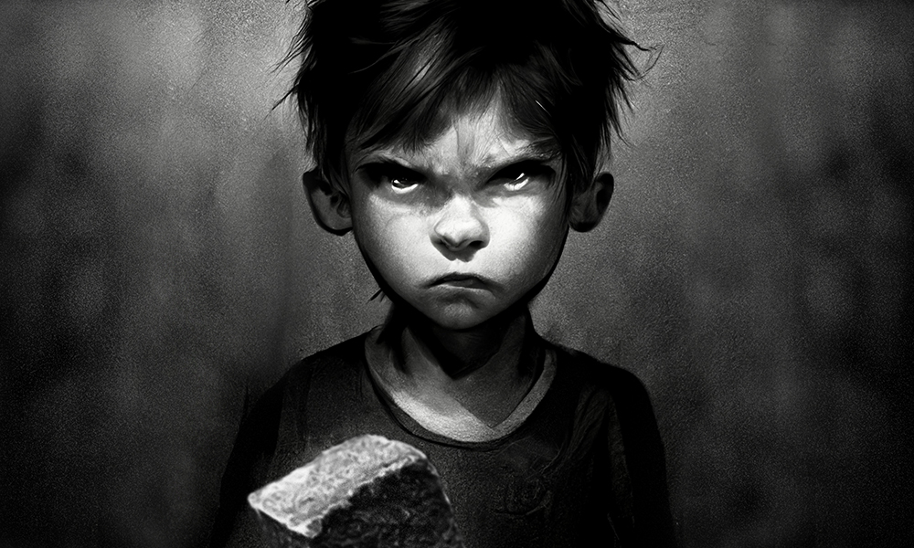 Story image for Boy with Brick by Story image for Boy with Brick by